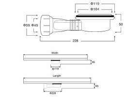 сифон Vincea Vsph-D132