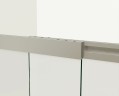 Шторка на ванну Vincea VSB-1E 100х145 VSB-1E100CLGM