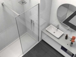 Душевая перегородка Vincea Walk-In 100 VSW-1HS100CL