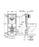 Комплект унитаза Vincea Globo VT1-14S с инсталляцией Grohe Rapid SL 38775001