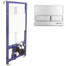 Комплект унитаза Vincea Globo VT1-14S с инсталляцией Berges Novum L3 040213