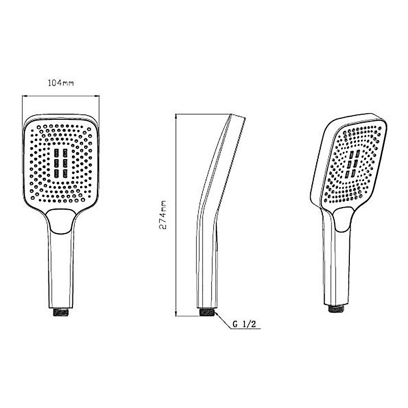 Душевая система Vincea VSFW-4211BG