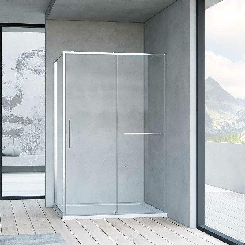 Душевой уголок Vincea Slim Soft 140x80 VSR-1SS8014CL