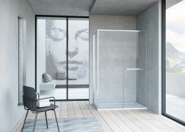 Душевой уголок Vincea Slim Soft 140x80 VSR-1SS8014CL