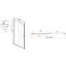 Душевая дверь Vincea Garda 135 VDS-1G135CLB
