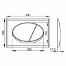 Комплект унитаза Vincea Globo VT1-14S с инсталляцией Alcaplast Sadromodul AM101/1120-3:1 RU M71-0001