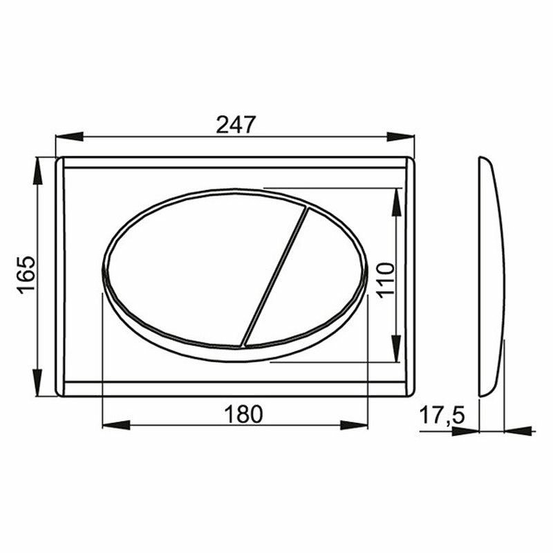 Комплект унитаза Vincea Globo VT1-14S с инсталляцией Alcaplast Sadromodul AM101/1120-3:1 RU M71-0001