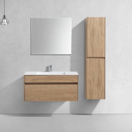 Тумба под раковину Vincea Chiara 100 VMC-2C100NO подвесная