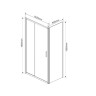 Душевой уголок Vincea Garda 150х80 VSR-1G8015CL