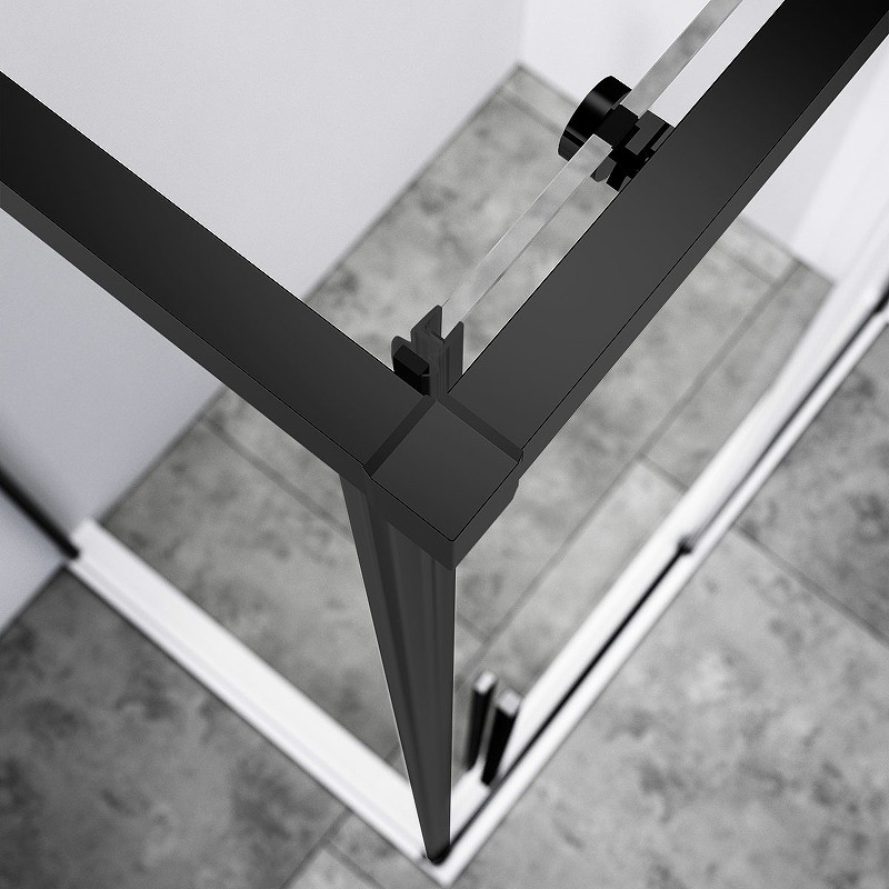 Душевой уголок Vincea Slim-N 110x80 VSR-4SN8011CLB