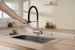 Смеситель для кухни Vincea VKF-120CH