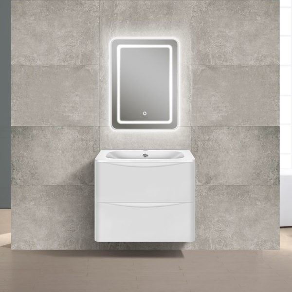 Тумба под раковину Vincea Paola VMC-2P600GW подвесная