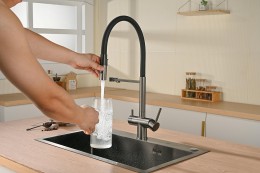 Смеситель для кухни Vincea VKF-120GM