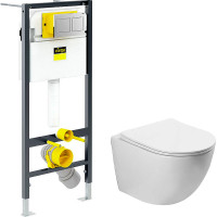 Комплект унитаза Vincea Globo VT1-14S с инсталляцией Viega Prevista Dry 8524.14 792596