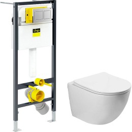 Комплект унитаза Vincea Globo VT1-14S с инсталляцией Viega Prevista Dry 8524.14 792596
