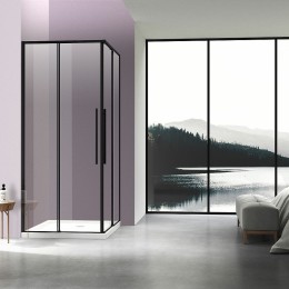 Душевой уголок Vincea Slim-N 100x90 VSS-4SN9010CLB