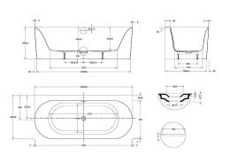 Акриловая ванна Vincea 180х80 VBT-703-1800