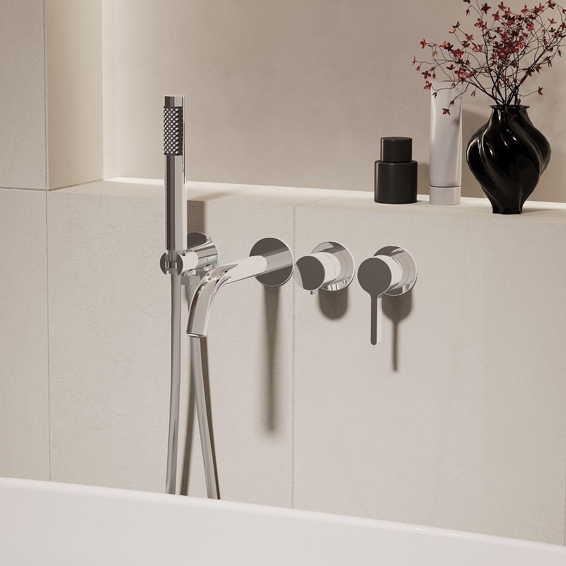 Смеситель для ванны Vincea Villa VTFW-1VL1CH
