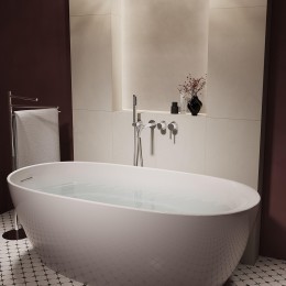 Смеситель для ванны Vincea Villa VTFW-1VL1CH