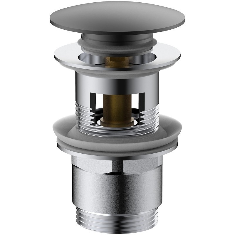 донный клапан Vincea DPU-1B01GM click-clack