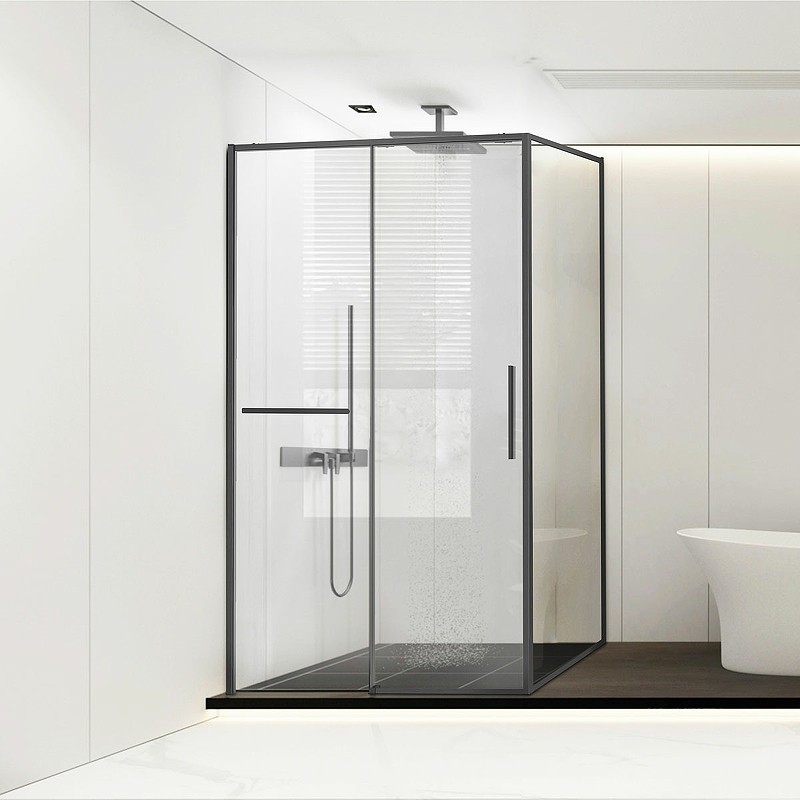 Душевой уголок Vincea Slim Soft 150x90 VSR-1SS9015CLGM