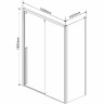 Душевой уголок Vincea Lugano 150х100 VSR-1L1015CLB-1