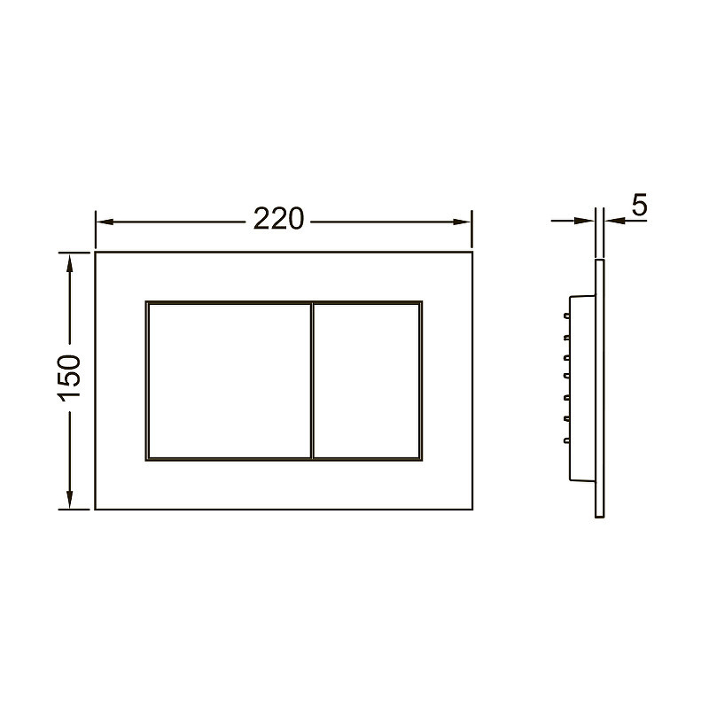 Комплект унитаза Vincea Globo VT1-14S с инсталляцией Tece Base 9400413