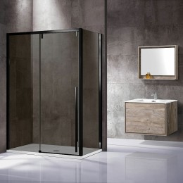 Душевой уголок Vincea Lugano 120х90 VSR-1L9012CGB-1