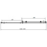 Душевой уголок Vincea Como-N 130x90 VSR-4CN9013CL