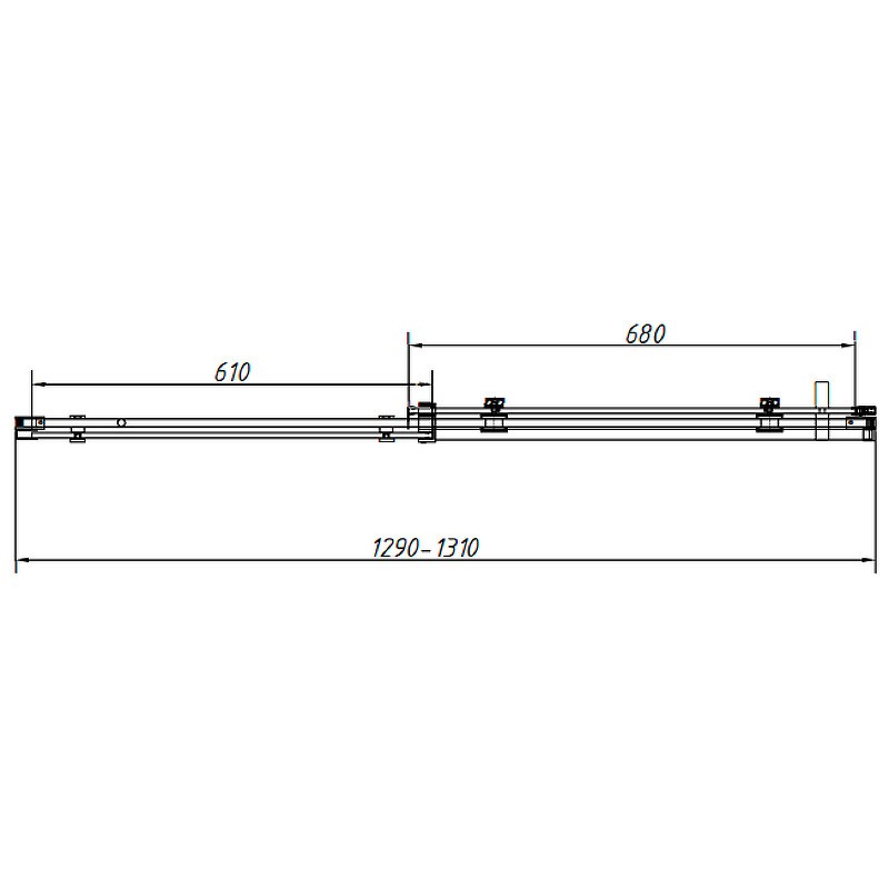 Душевой уголок Vincea Como-N 130x90 VSR-4CN9013CL