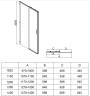 Душевой уголок Vincea Soft 2 100x90 VSR-3SO29010CL