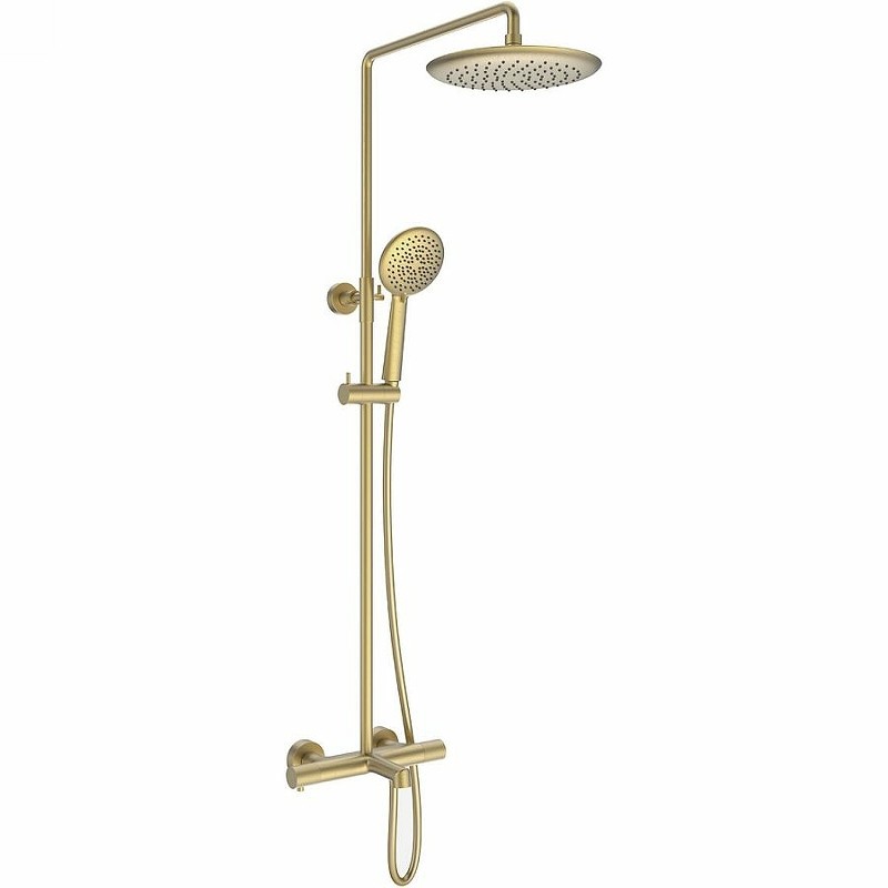 Душевая система Vincea Desire VSFS-1D1TBG с термостатом