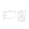 Комплект унитаза Vincea Evo Rimless VT1-34S с инсталляцией Charus City CR.200.21.01