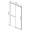 Душевая дверь Vincea Slim Soft 130 VDS-1SS130CLGM