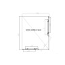 Душевой уголок Vincea Slim-N 100x80 VSS-4SN8010CLB