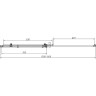 Душевая дверь Vincea Como-N 160 VDS-4CN160CLB