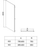 Душевой уголок Vincea Soft 2 120x90 VSR-3SO29012CLB