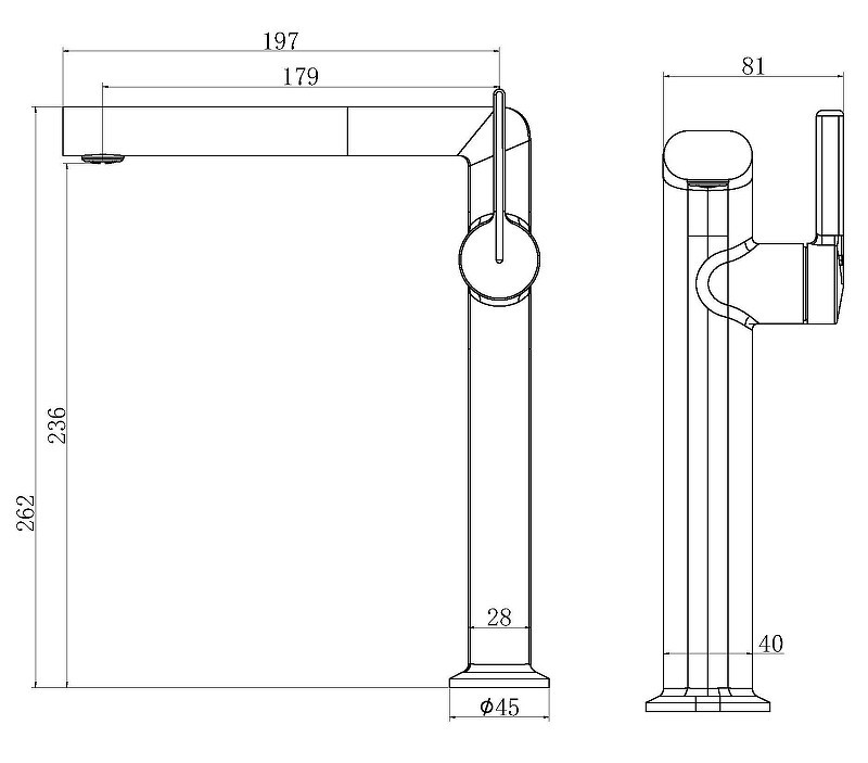 Смеситель для раковины Vincea ТГ (TG) VBF-5TG2GM