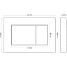 Комплект унитаза Vincea Evo Rimless VT1-34S с инсталляцией Berges Atom 410 040332