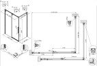 Душевой уголок Vincea Ultima 120х100 VSR-7UL1012CLGM