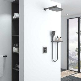 Душевая система Vincea Inspire VSFW-321MT1RGM с термостатом