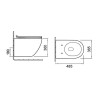 Комплект унитаза Vincea Globo VT1-14S с инсталляцией Berges Atom 410 040332