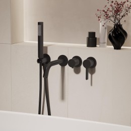 Смеситель для ванны Vincea Villa VTFW-1VL1MB