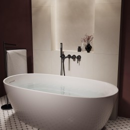Смеситель для ванны Vincea Villa VTFW-1VL1MB
