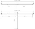 Душевой уголок Vincea Slim-N 120x100 VSR-4SNP1012CL