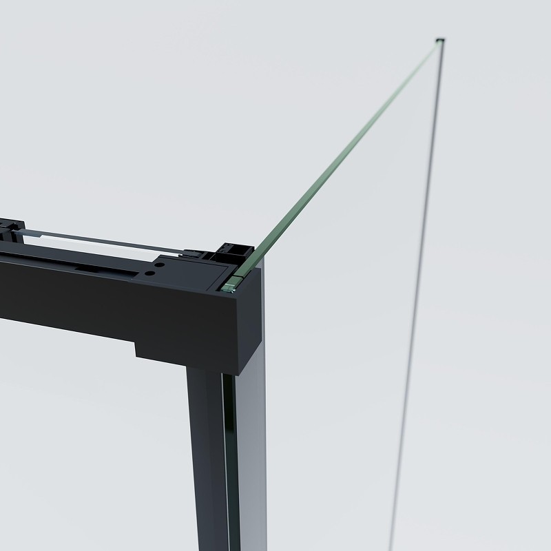 Душевой уголок Vincea Soft 2 140x90 VSR-3SO29014CLB