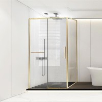 Душевой уголок Vincea Slim Soft 150x80 VSR-1SS8015CLG