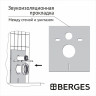 Комплект унитаза Vincea Globo VT1-14S с инсталляцией Berges Atom 410 040340