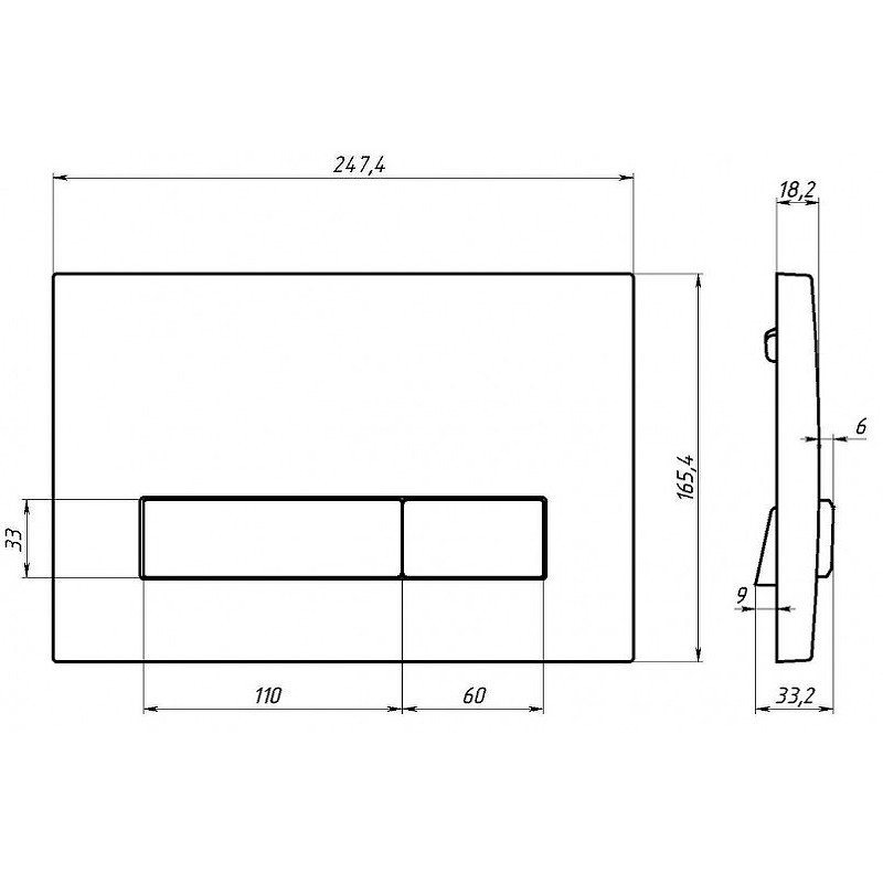 Комплект унитаза Vincea Globo VT1-14S с инсталляцией Berges Atom 410 040340