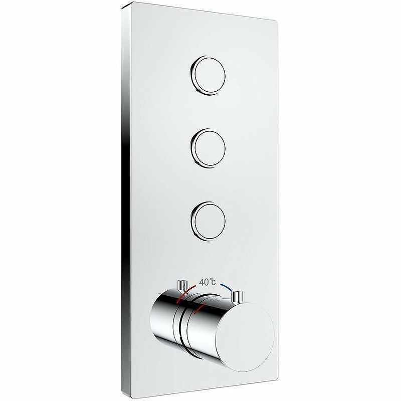 Душевая система Vincea Inspire VSFW-433TI1RCH с термостатом